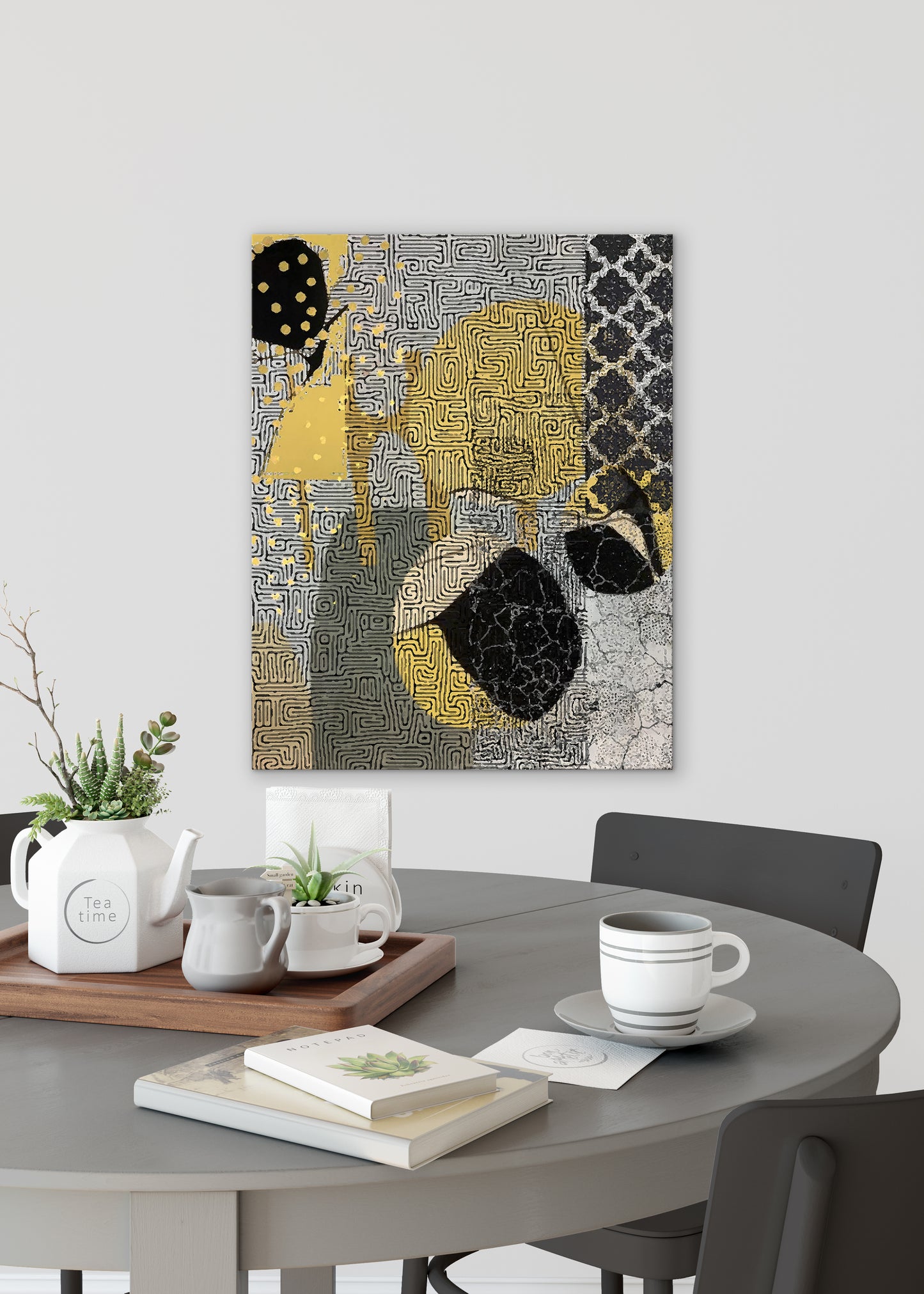 Day Two Abstract Art by Sheree Burlington