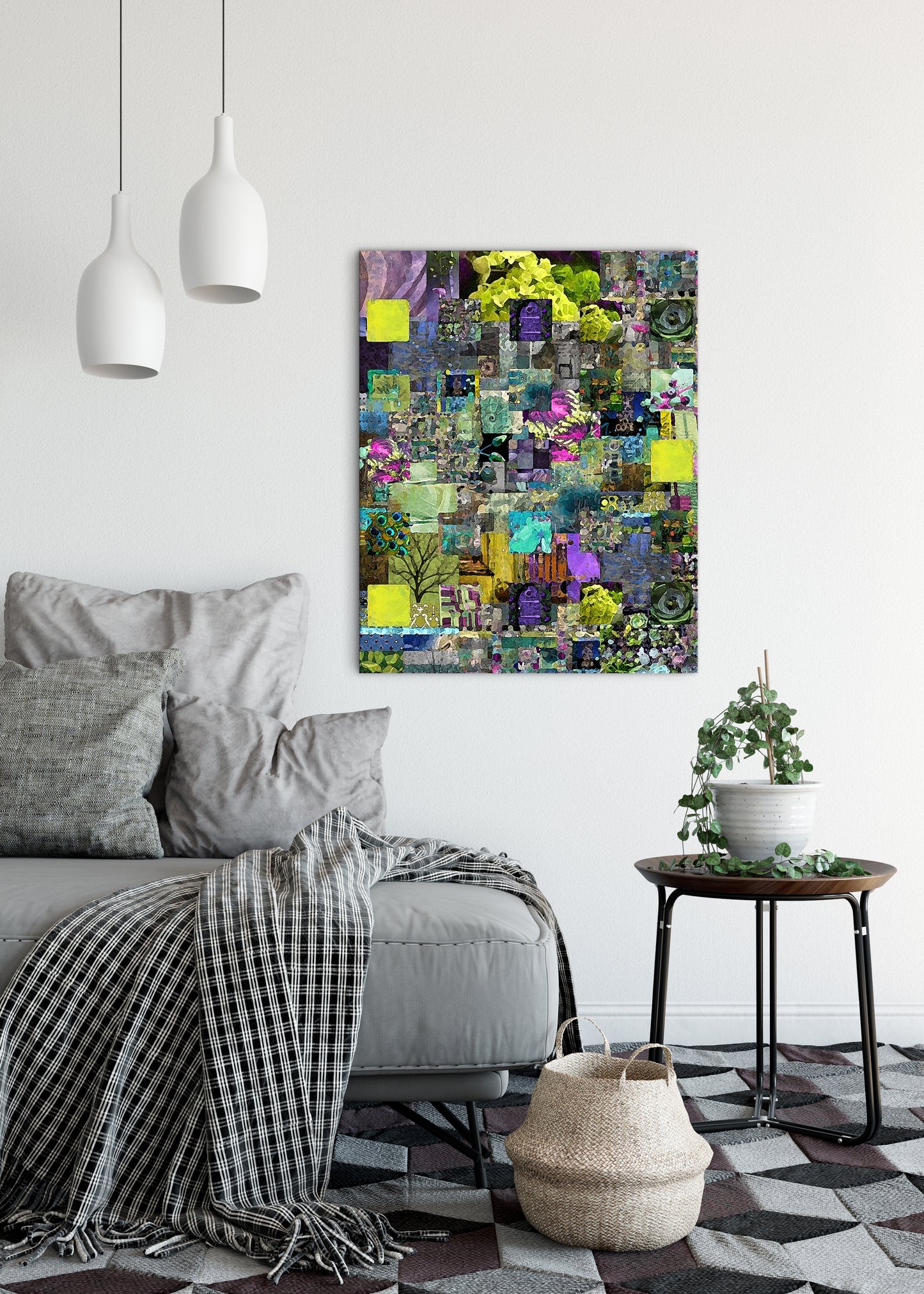 Deep Space Abstract Art by Sheree Burlington