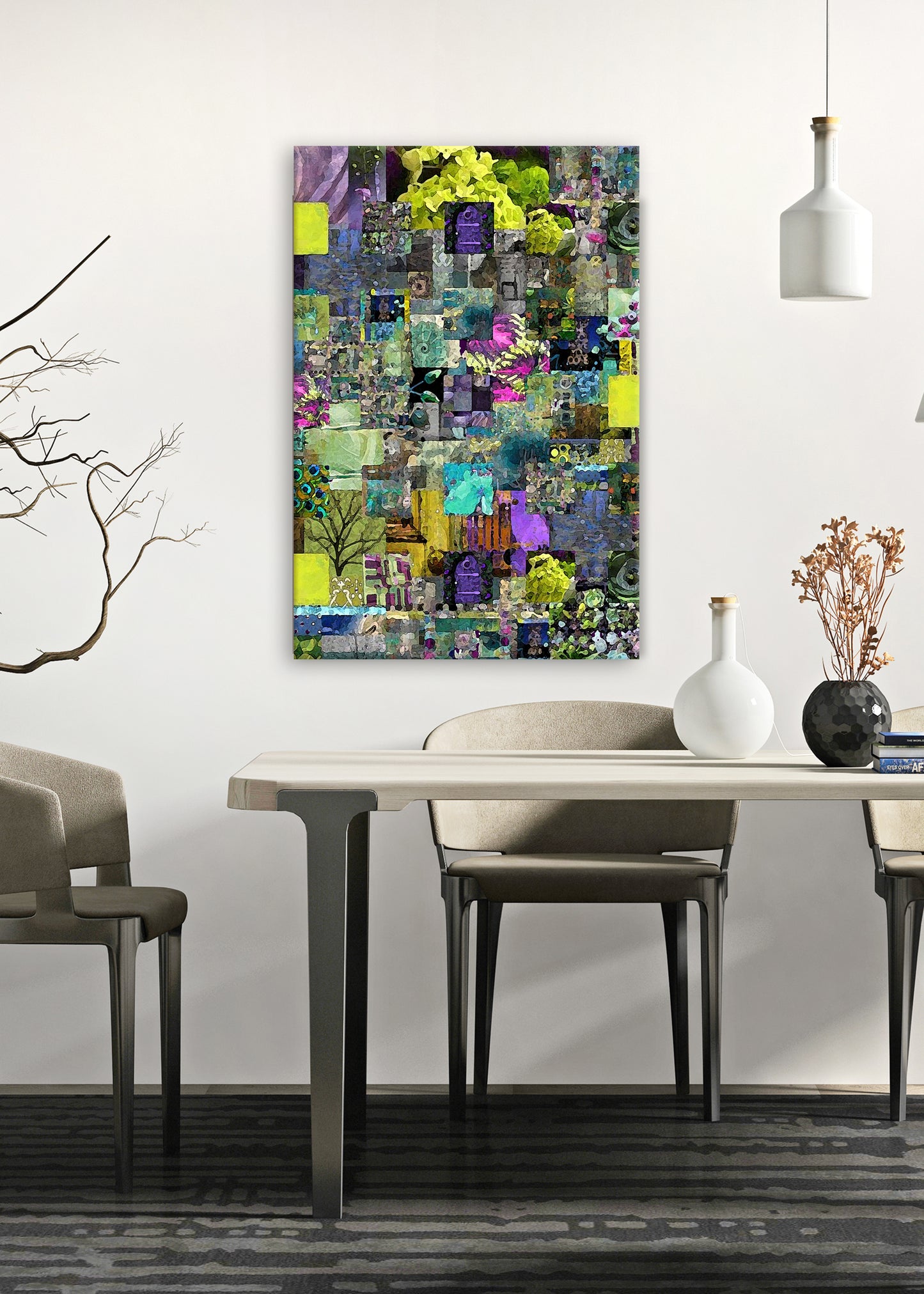 Deep Space Abstract Art by Sheree Burlington