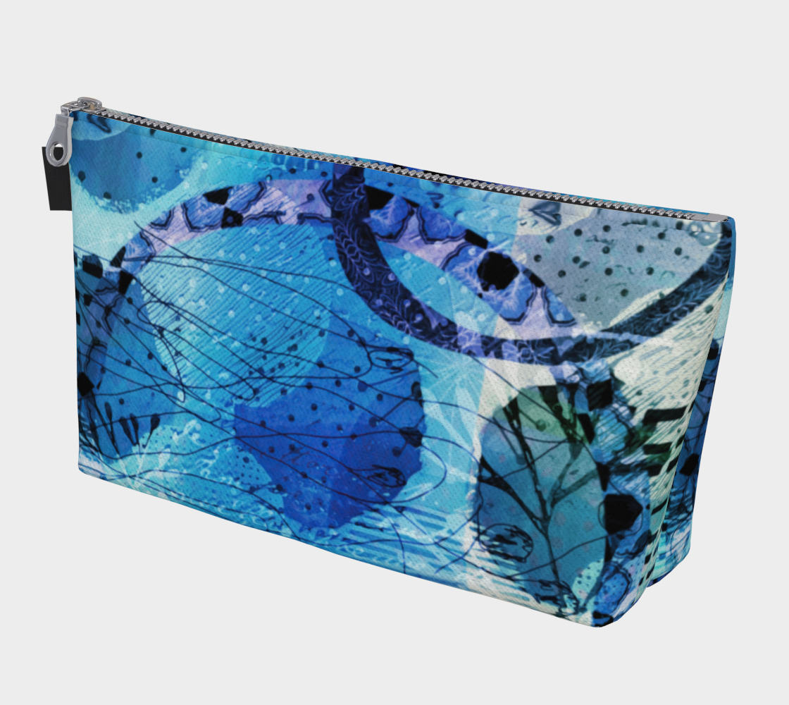 Blue Lagoon Makeup Bag by Sheree Burlington