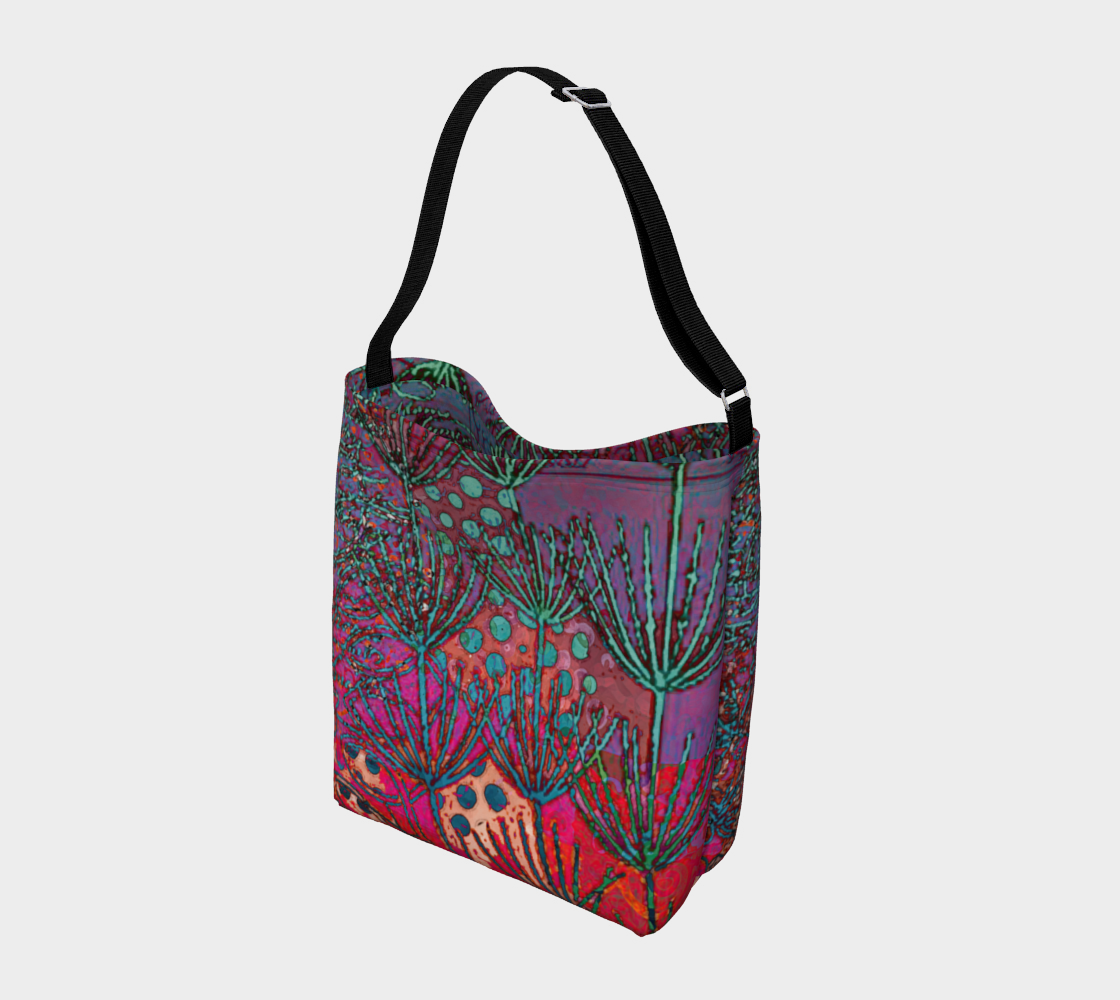 Evening Meadow Designer Tote Bag by Sheree Burlington