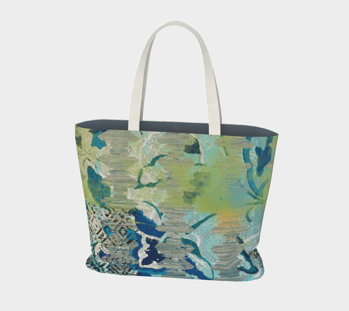 Forest Shadow Market Tote Bag by Sheree Burlington