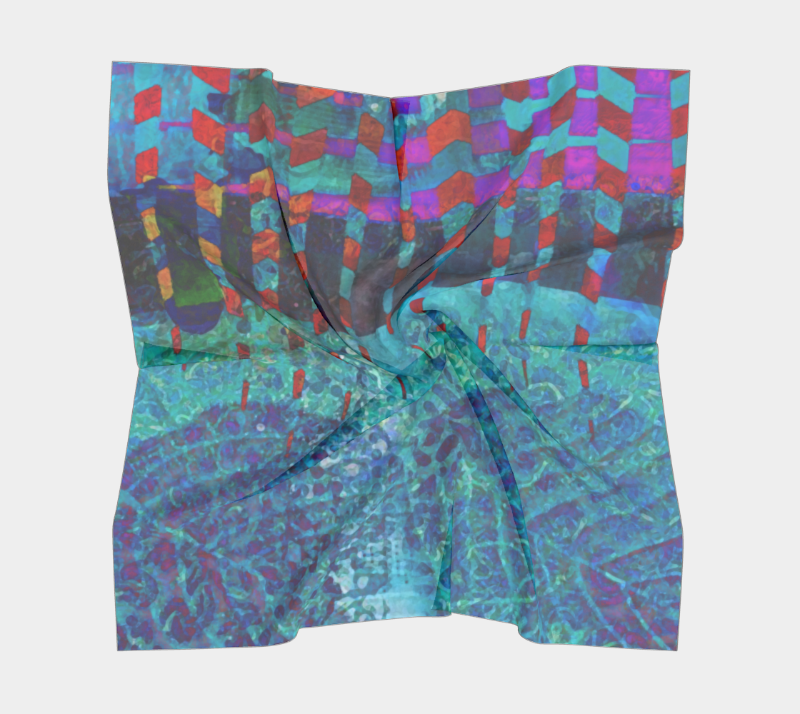 Fuchsia Jaggs Square Scarf