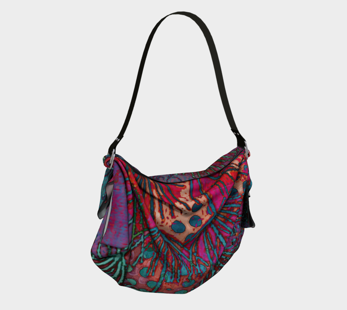 Evening Meadow Origami Tote Bag by Sheree Burlington