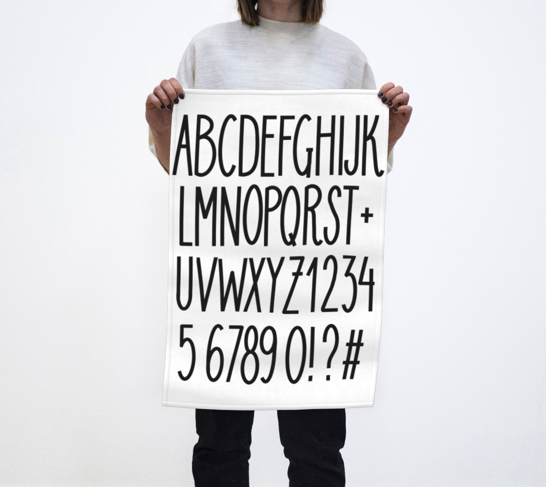 ABC Tea Towel