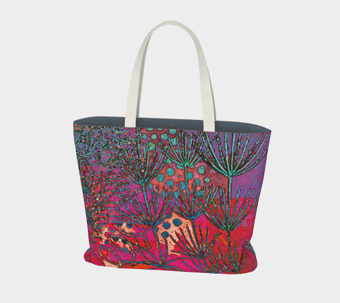 Evening Meadow Market Tote Bag by Sheree Burlington