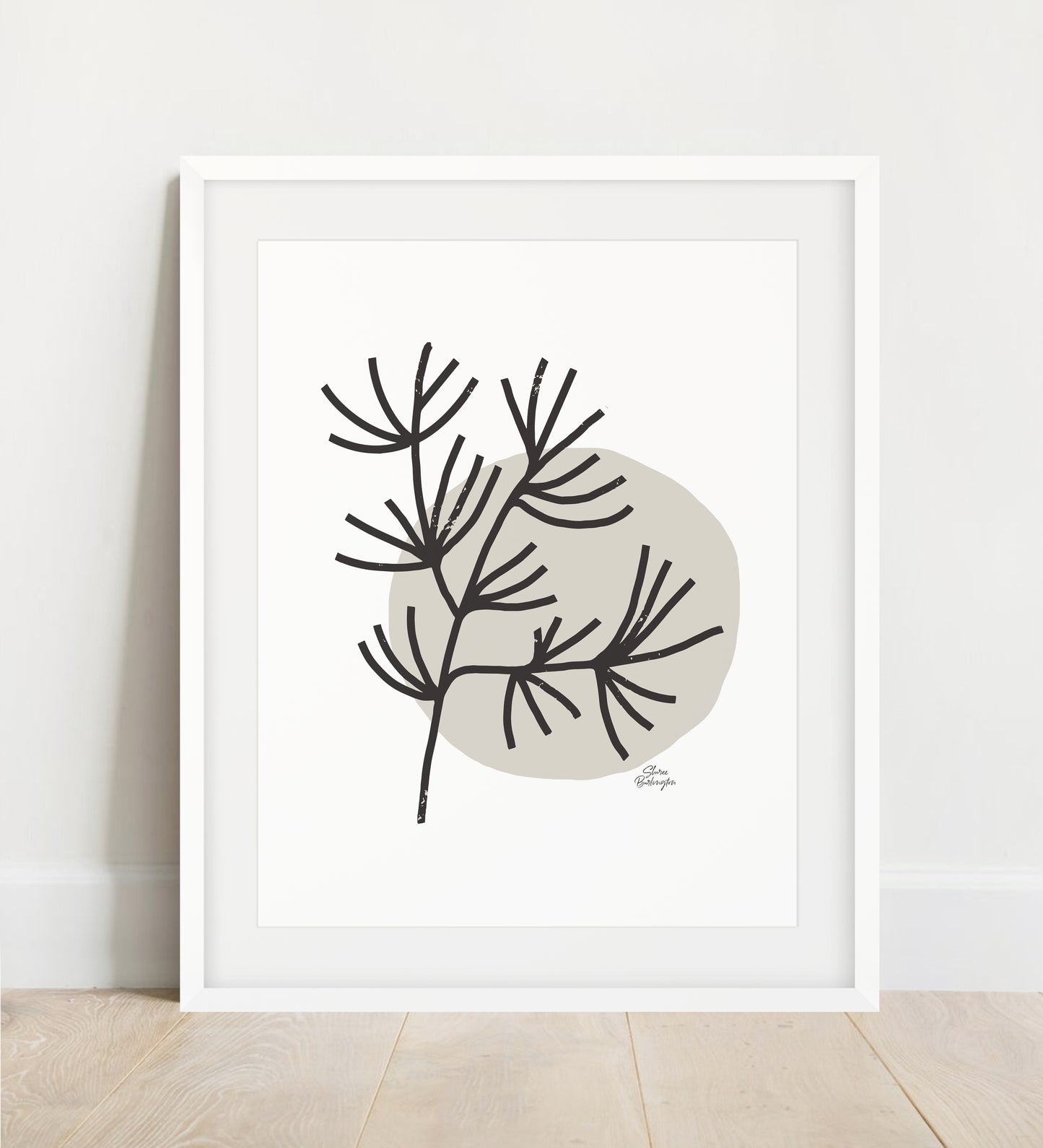 Printable Firesticks Succulent Wall Art