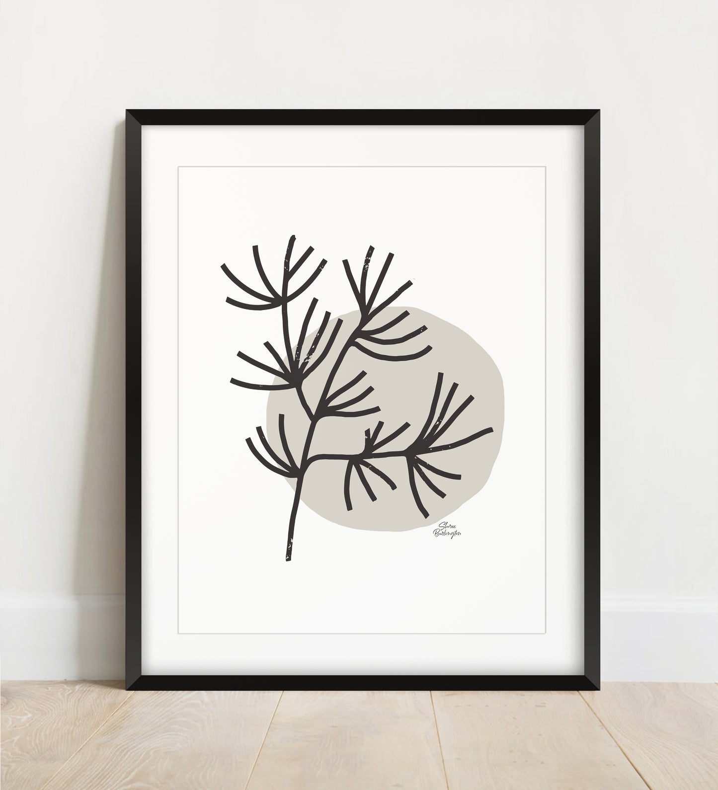 Printable Firesticks Succulent Wall Art