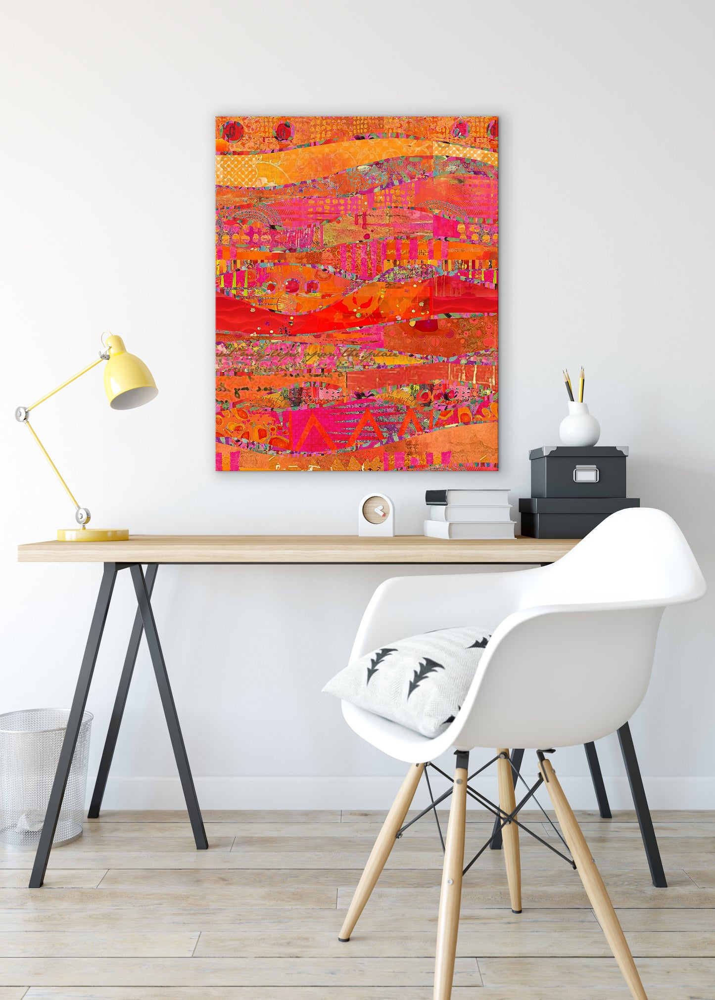 Firewalk Abstract Art by Sheree Burlington