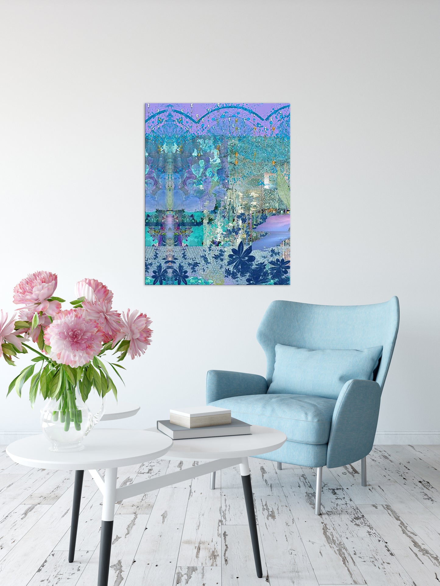 Gathering Abstract Art by Sheree Burlington