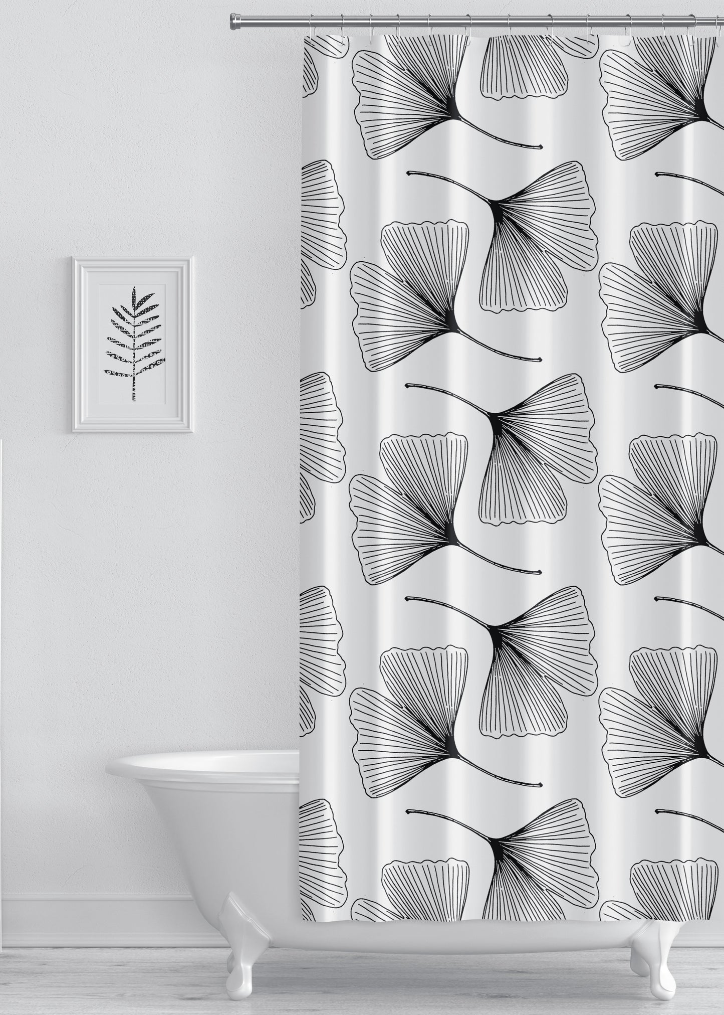 Ginkgo Designer Shower Curtain