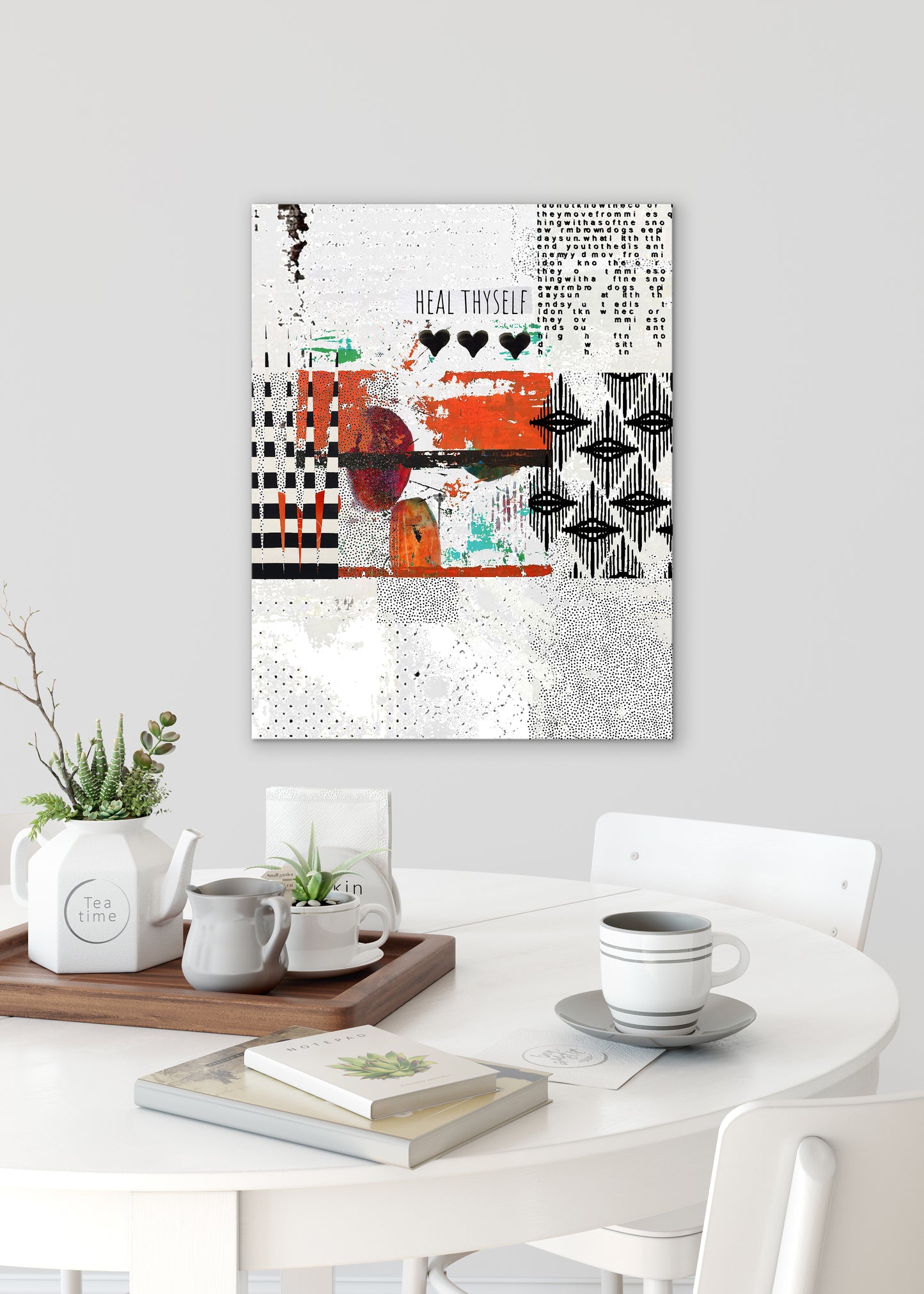 Heal Thyself Abstract Art by Sheree Burlington