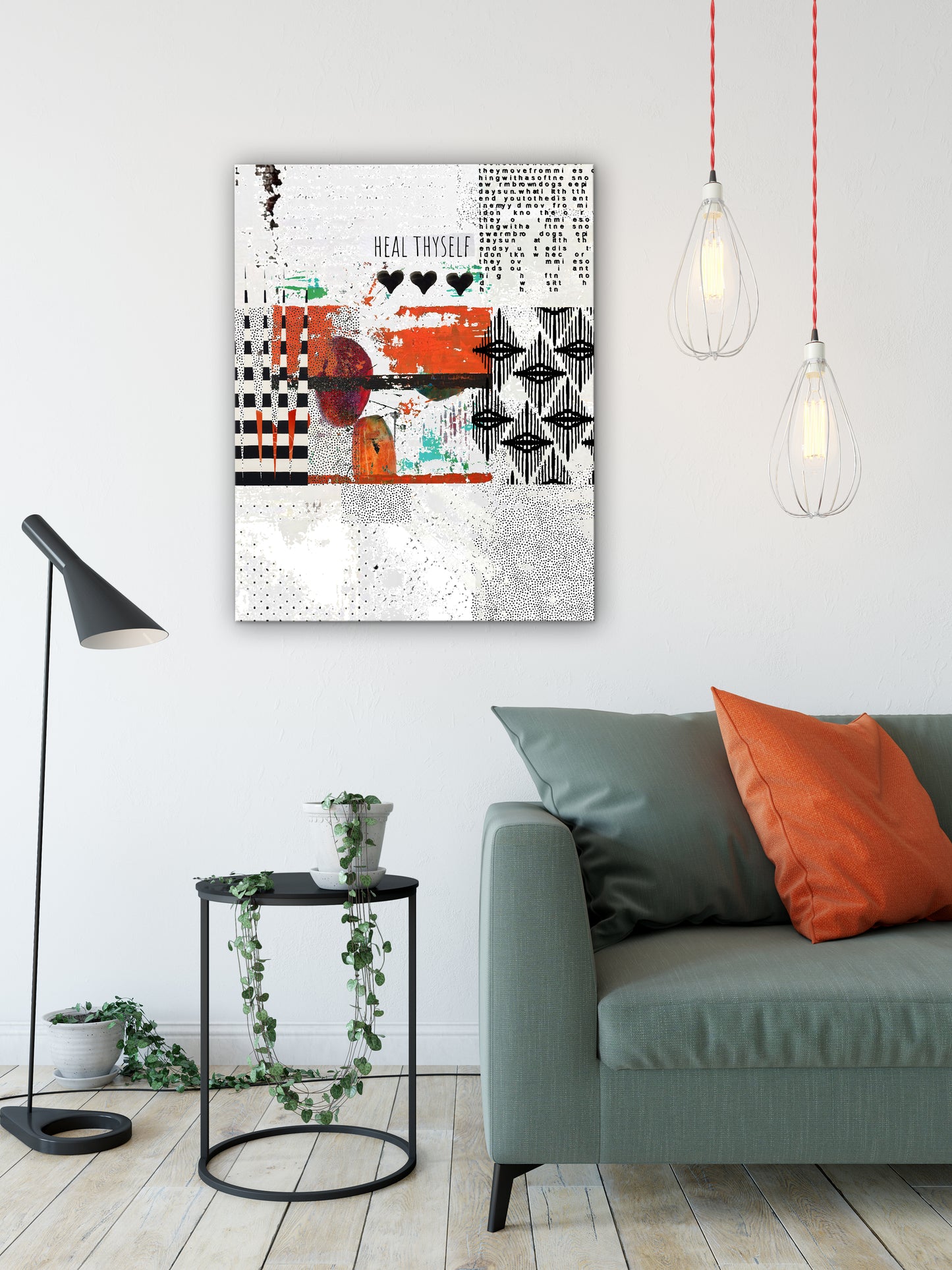 Heal Thyself Abstract Art by Sheree Burlington