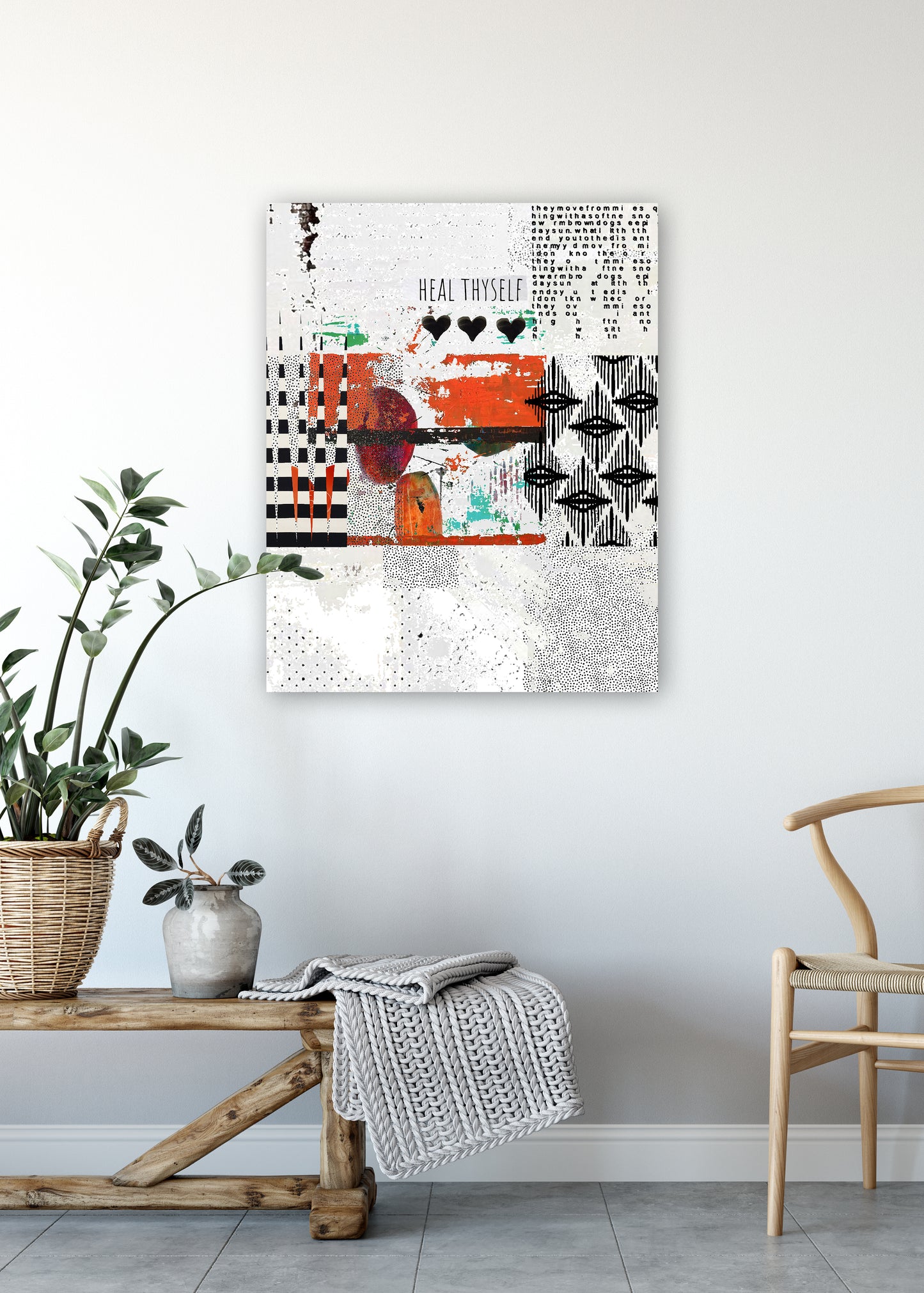 Heal Thyself Abstract Art by Sheree Burlington