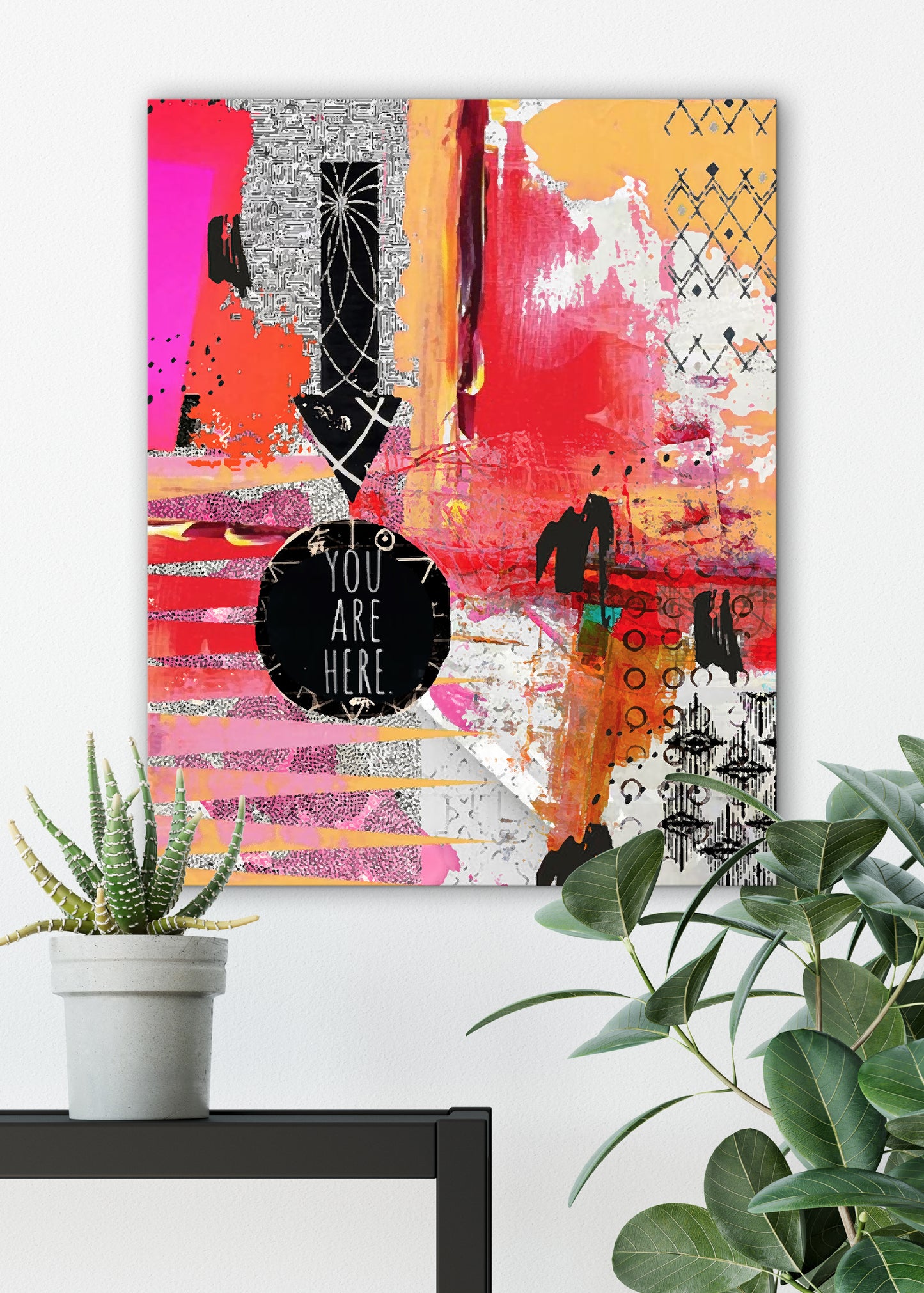 Here Abstract Art by Sheree Burlington