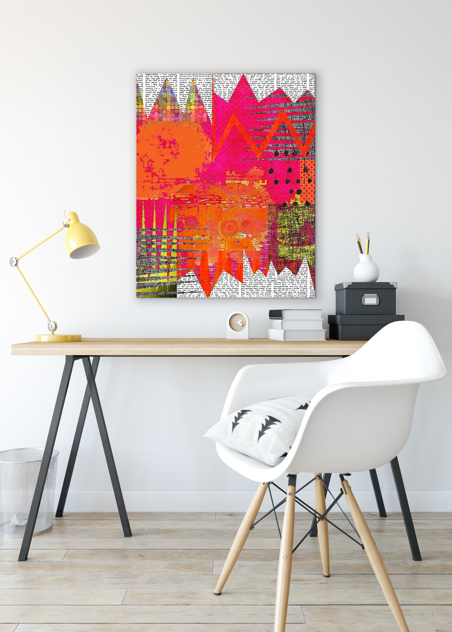Hot Stuff Abstract Art by Sheree Burlington