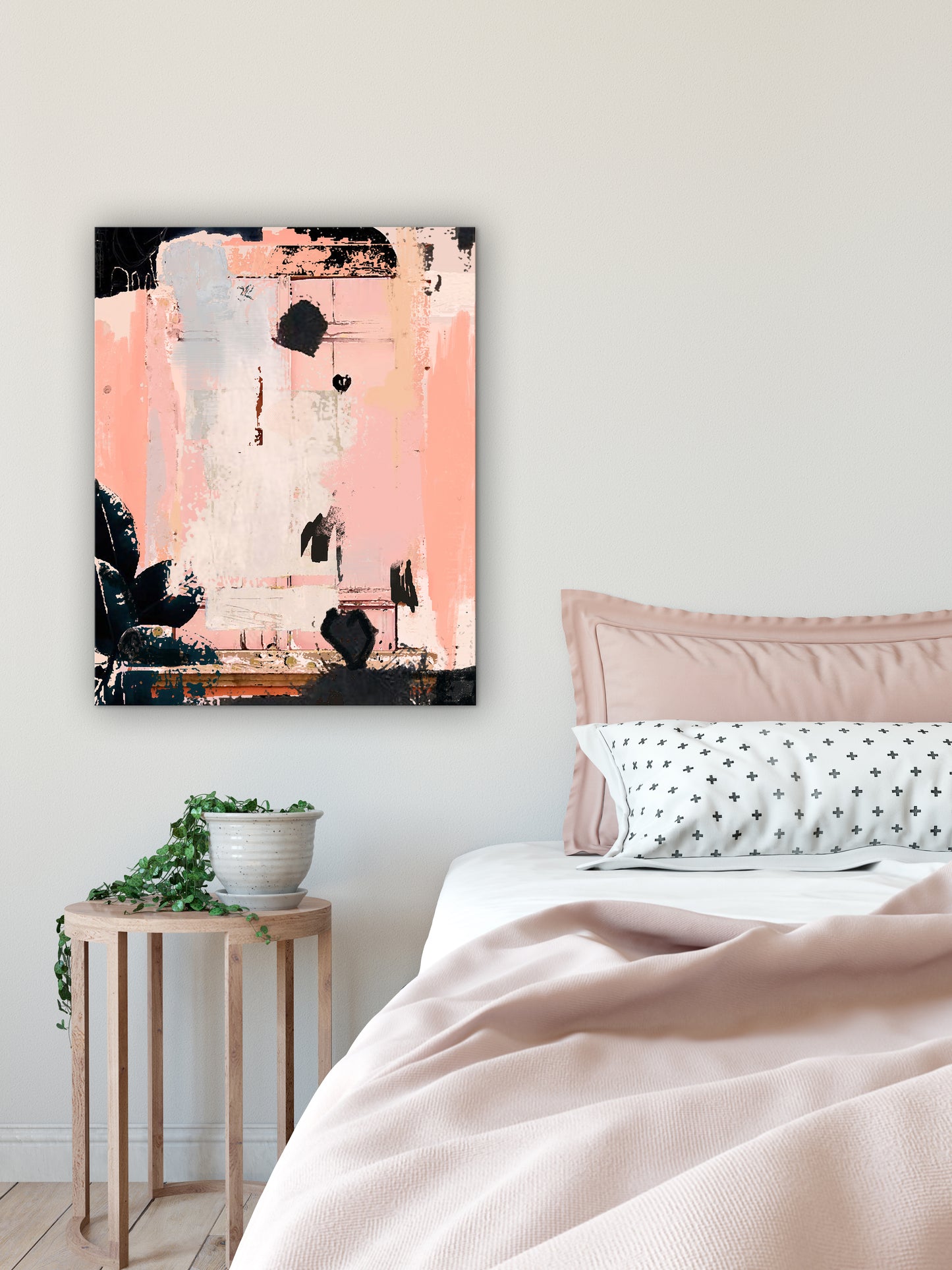 Hush Abstract Art by Sheree Burlington