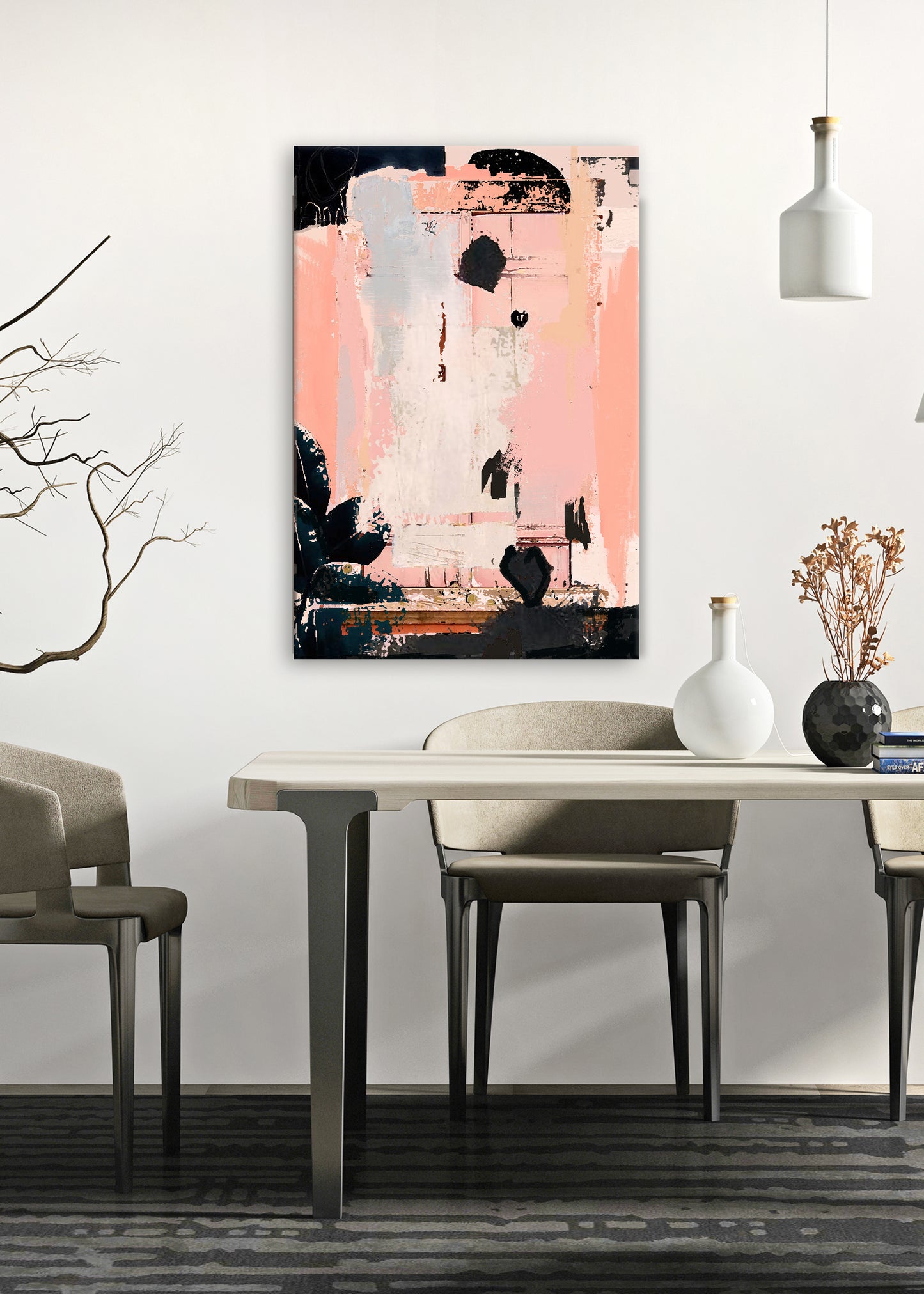 Hush Abstract Art by Sheree Burlington