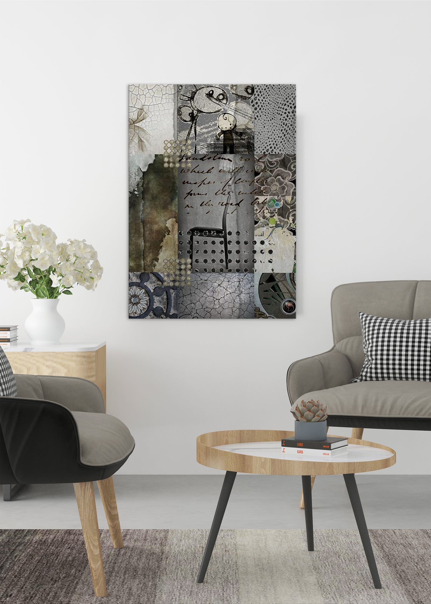 Missing Abstract Art by Sheree Burlington