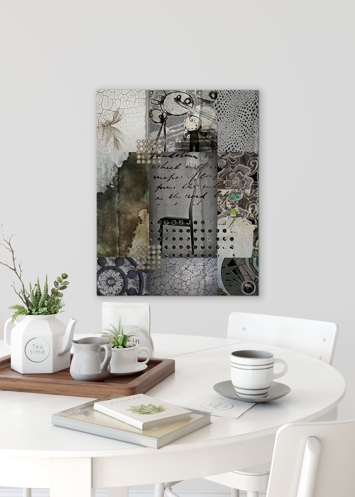 Missing Abstract Art by Sheree Burlington