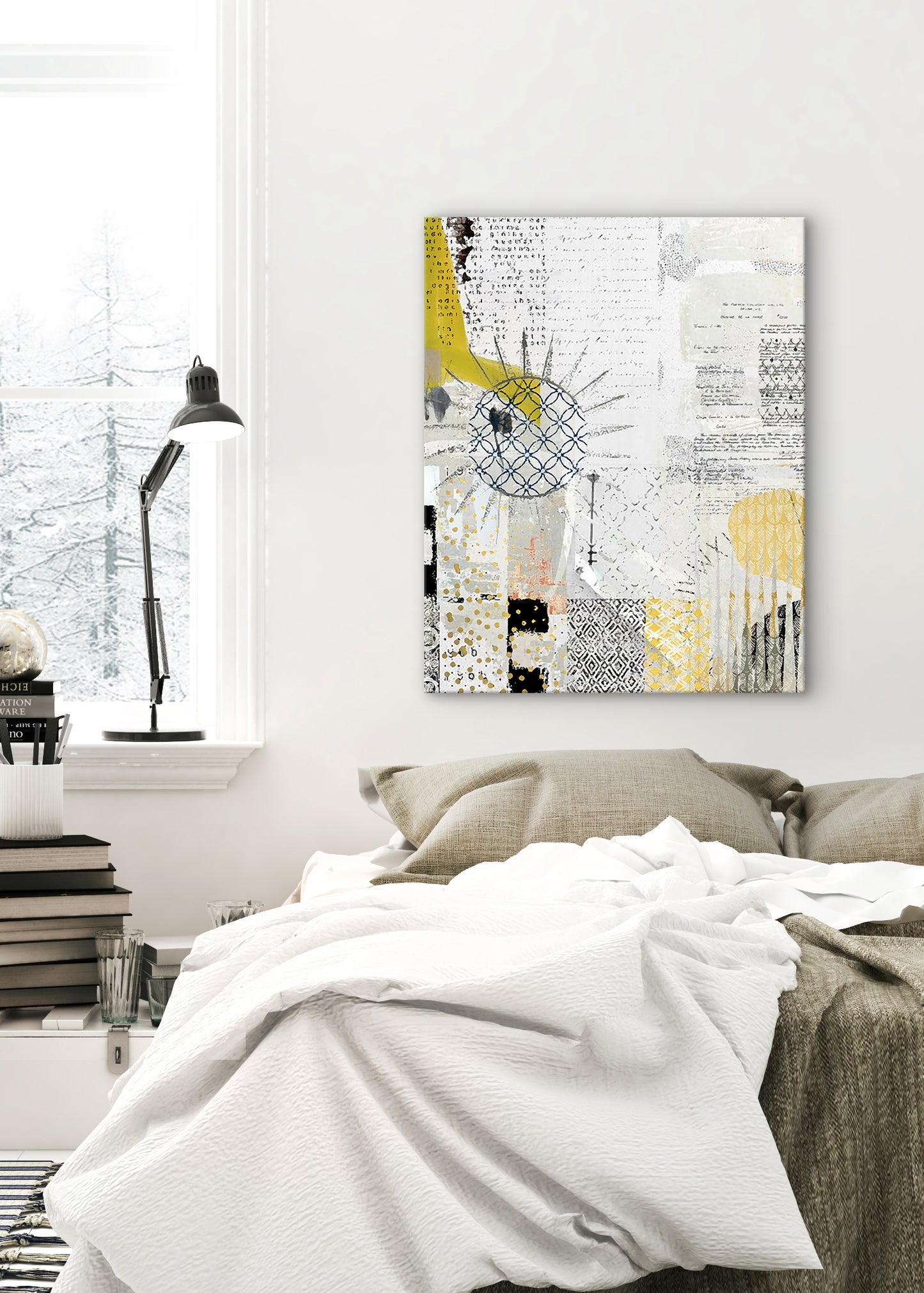 Morning Abstract Art by Sheree Burlington