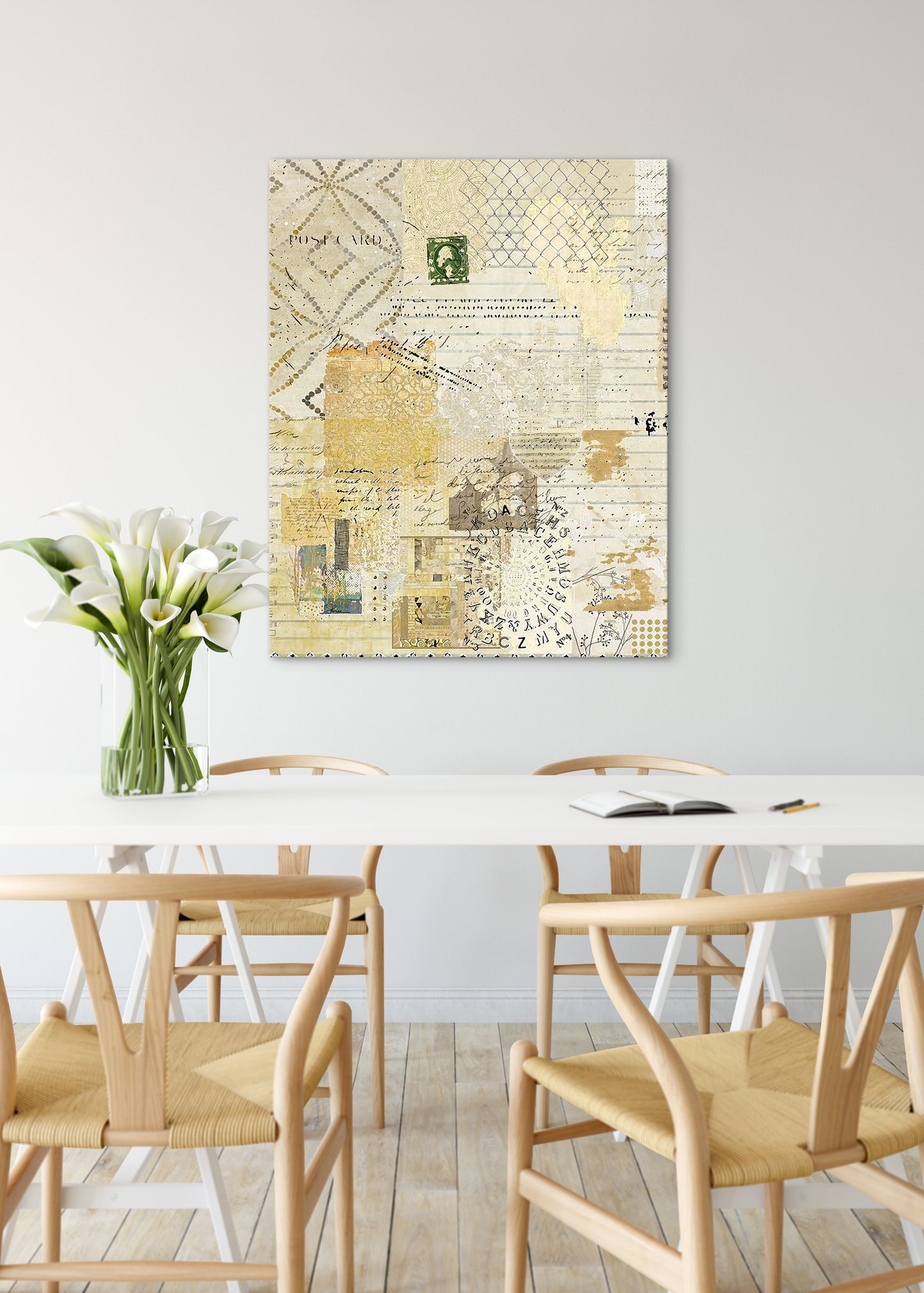 Postage Abstract Art by Sheree Burlington