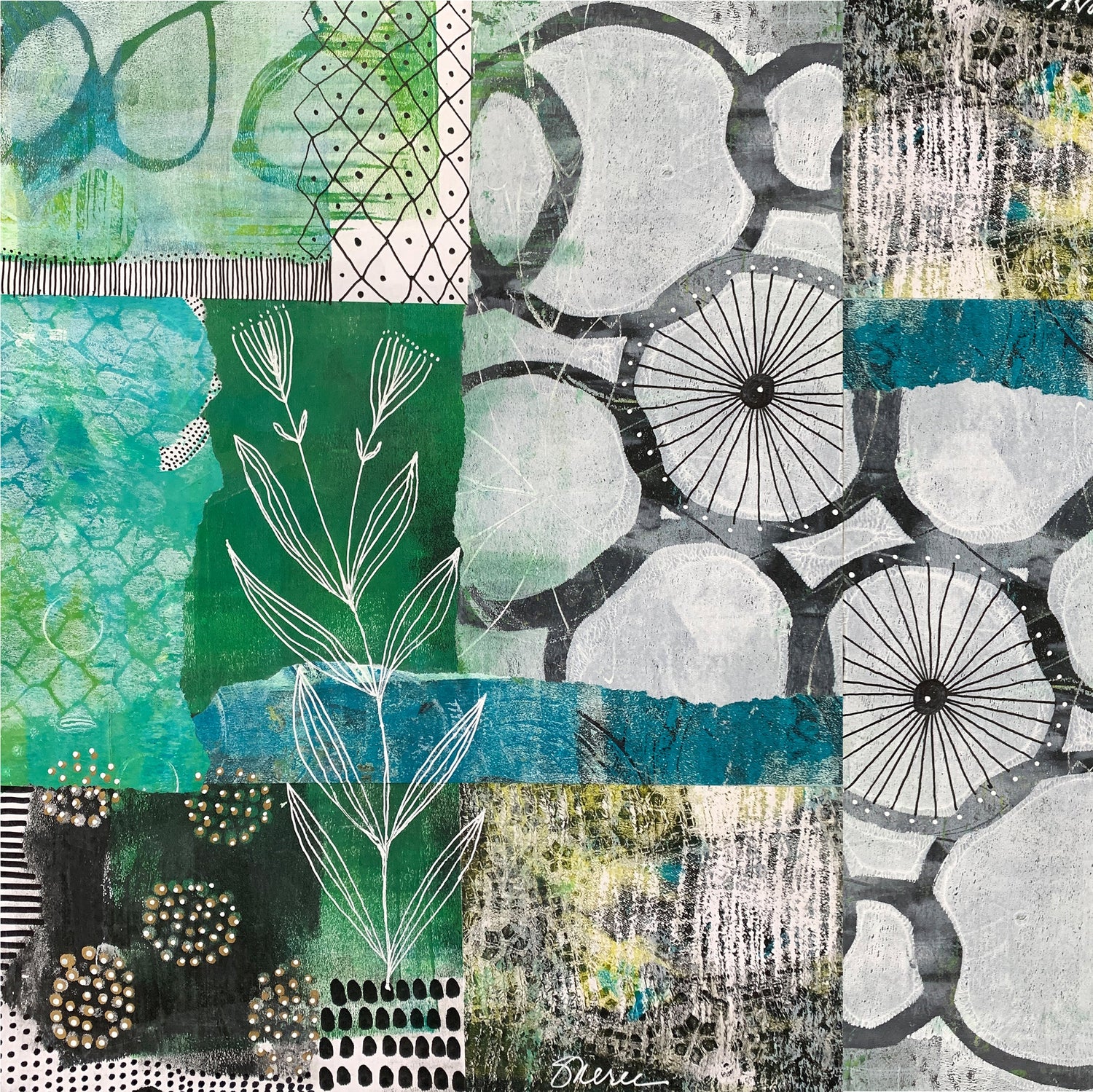 Art Vine Around Collage
