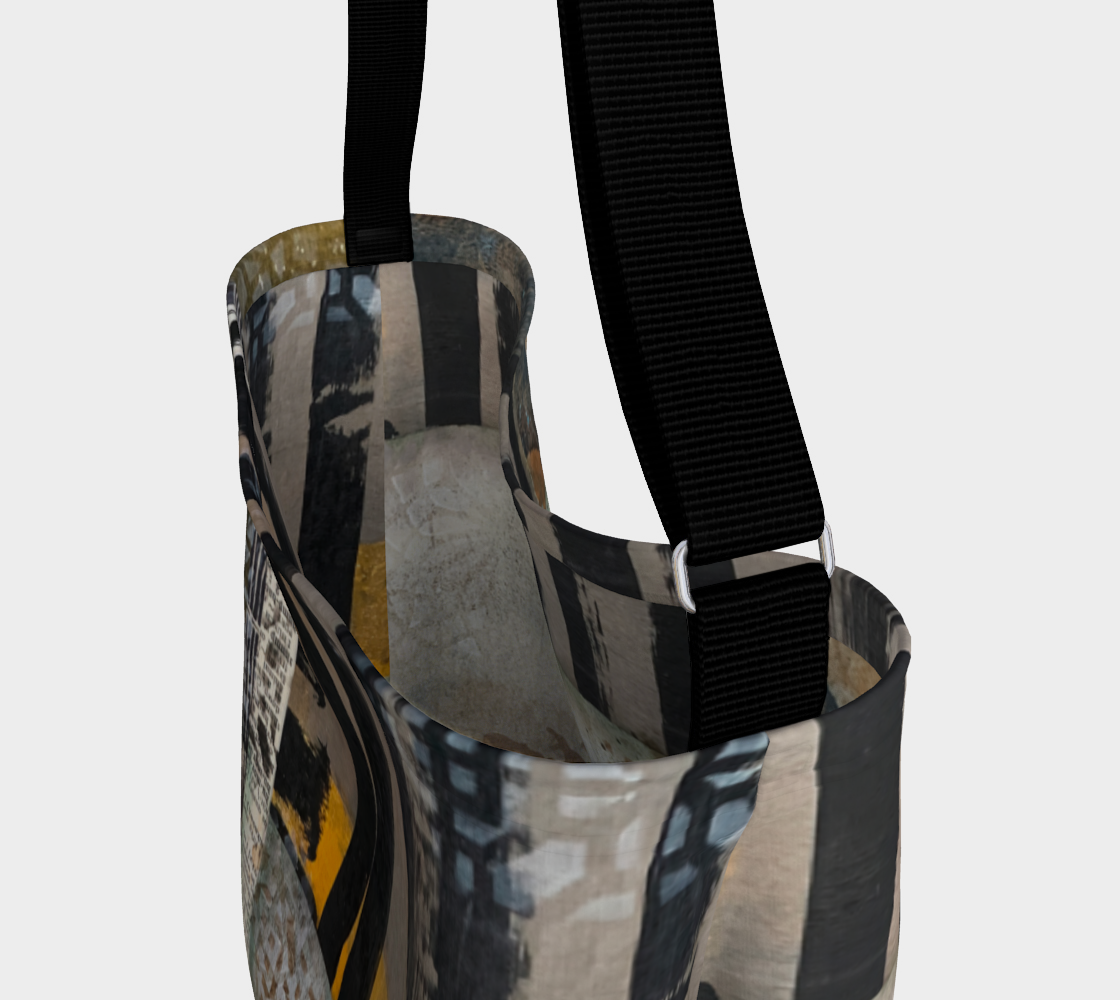 Autumn Field : Neutral Botanical Day Tote