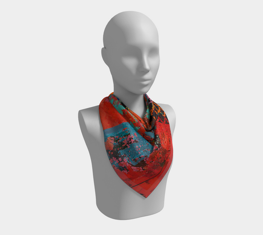 Firebrand Square Scarf