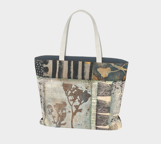 Autumn Field Large Tote Bag