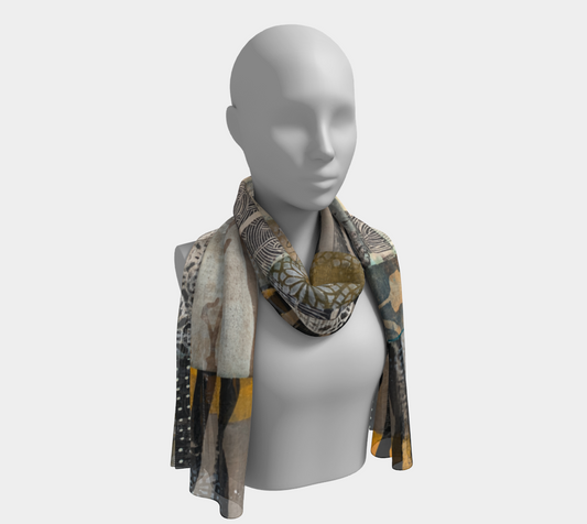 Autumn Field Long Scarf