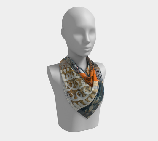 Forest Floor Square Scarf