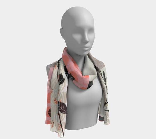 Fleur Dot Long Scarf