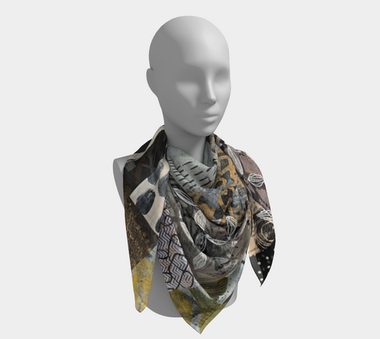 Overcast Square Scarf