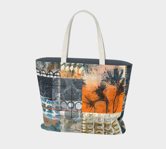 Forest Floor Large Tote Bag
