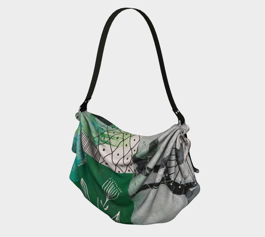Vine Around Origami Tote