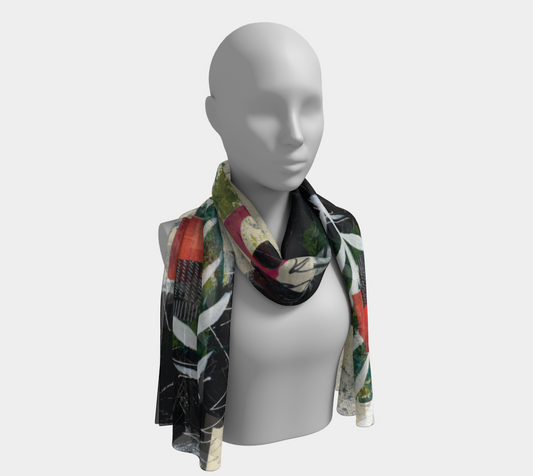 Planted Long Scarf