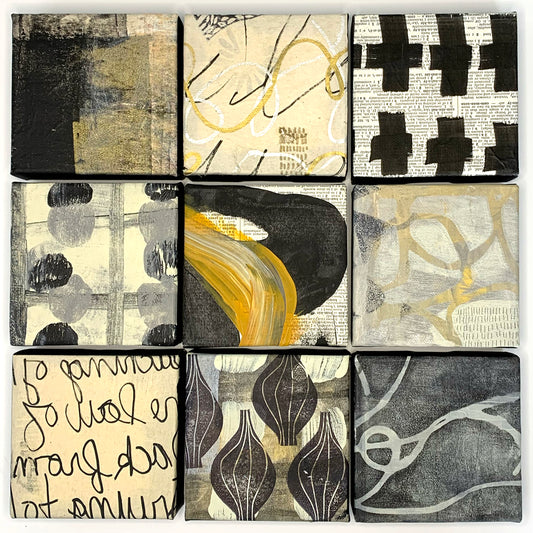 Original Abstract Collage Collection by Sheree Burlington