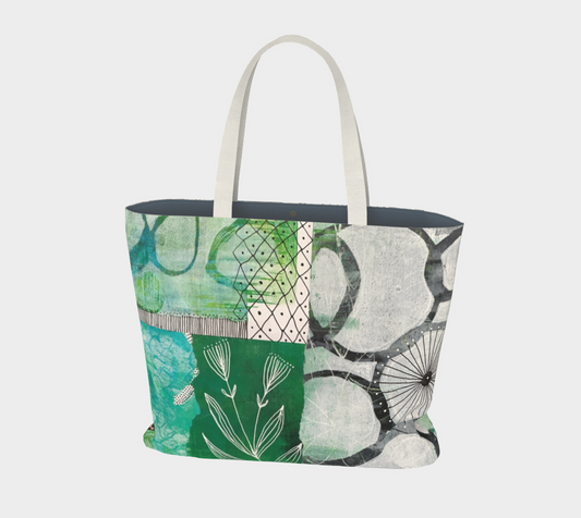 Vine Around Large Tote Bag