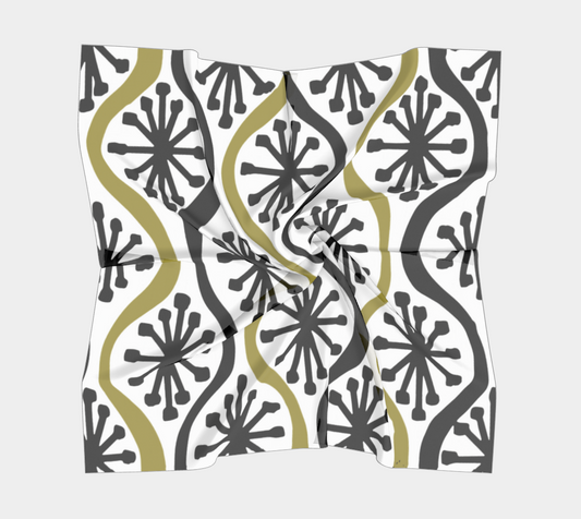 Ogee Stars Square Scarf