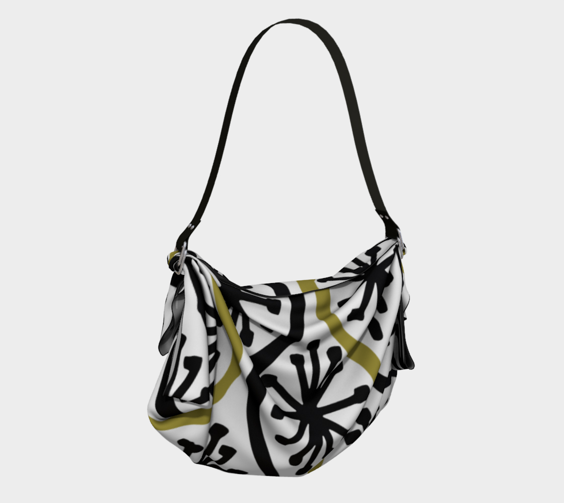 Ogee Stars - Geometric Abstract Origami Tote Bag