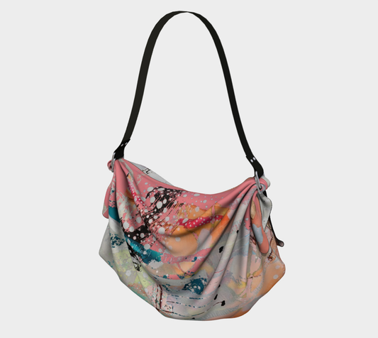 Sunday - Abstract Art Origami Tote Bag