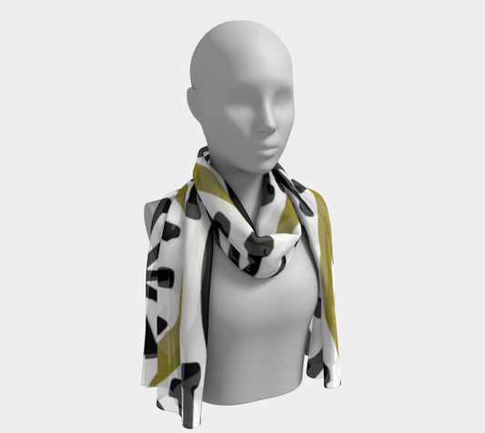 Ogee Stars Long Scarf