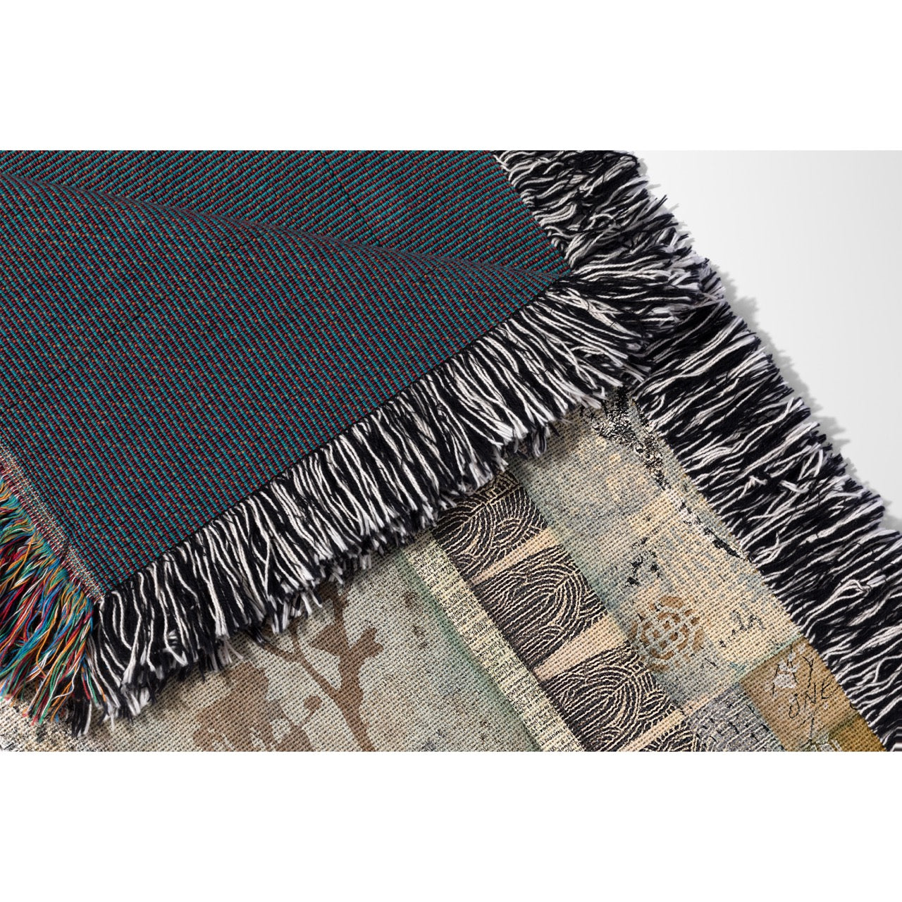 Autumn Field Home Decor Woven Blanket