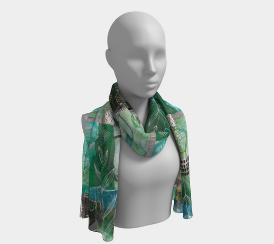 Vine Around Long Scarf