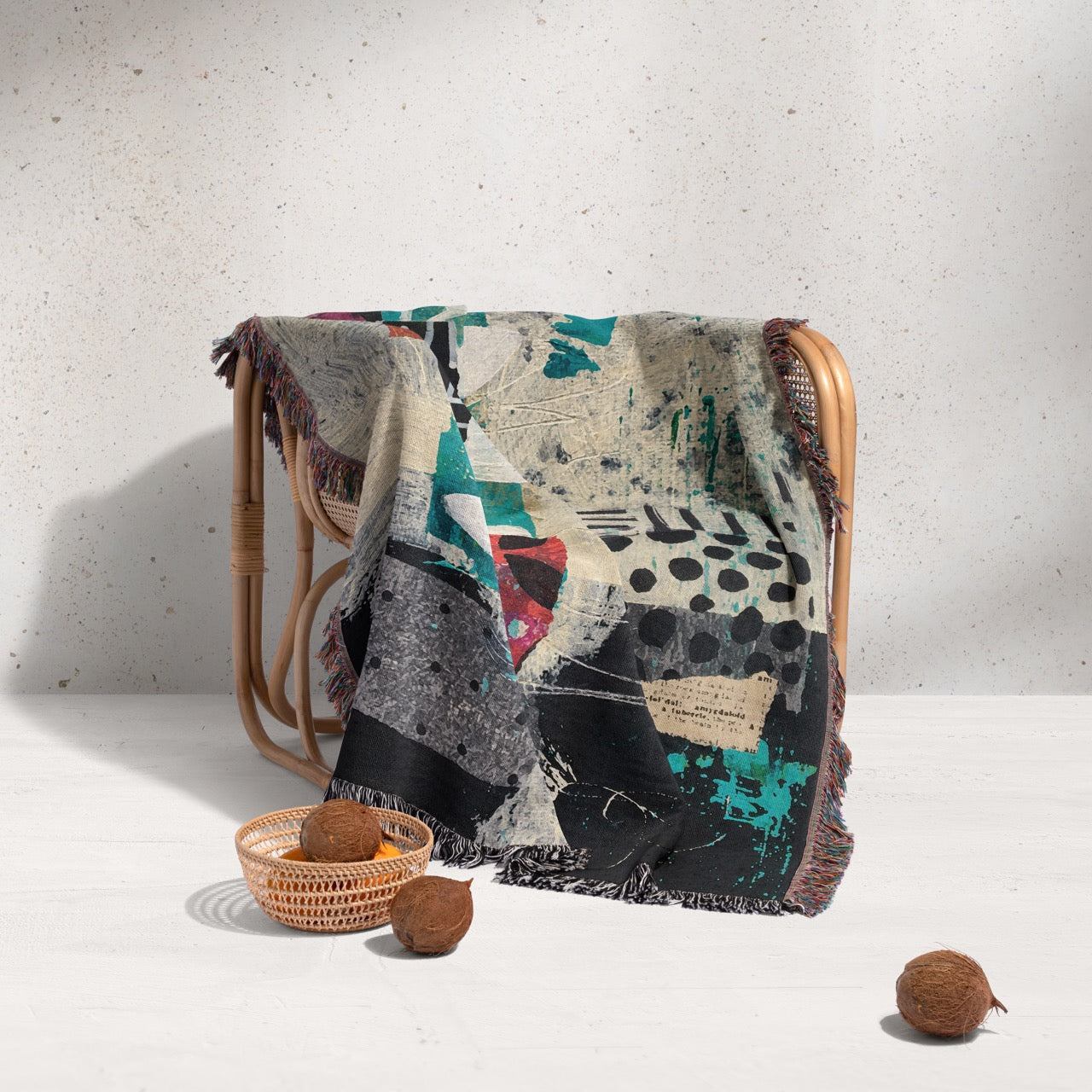 Dear Diary Home Decor Woven Blanket