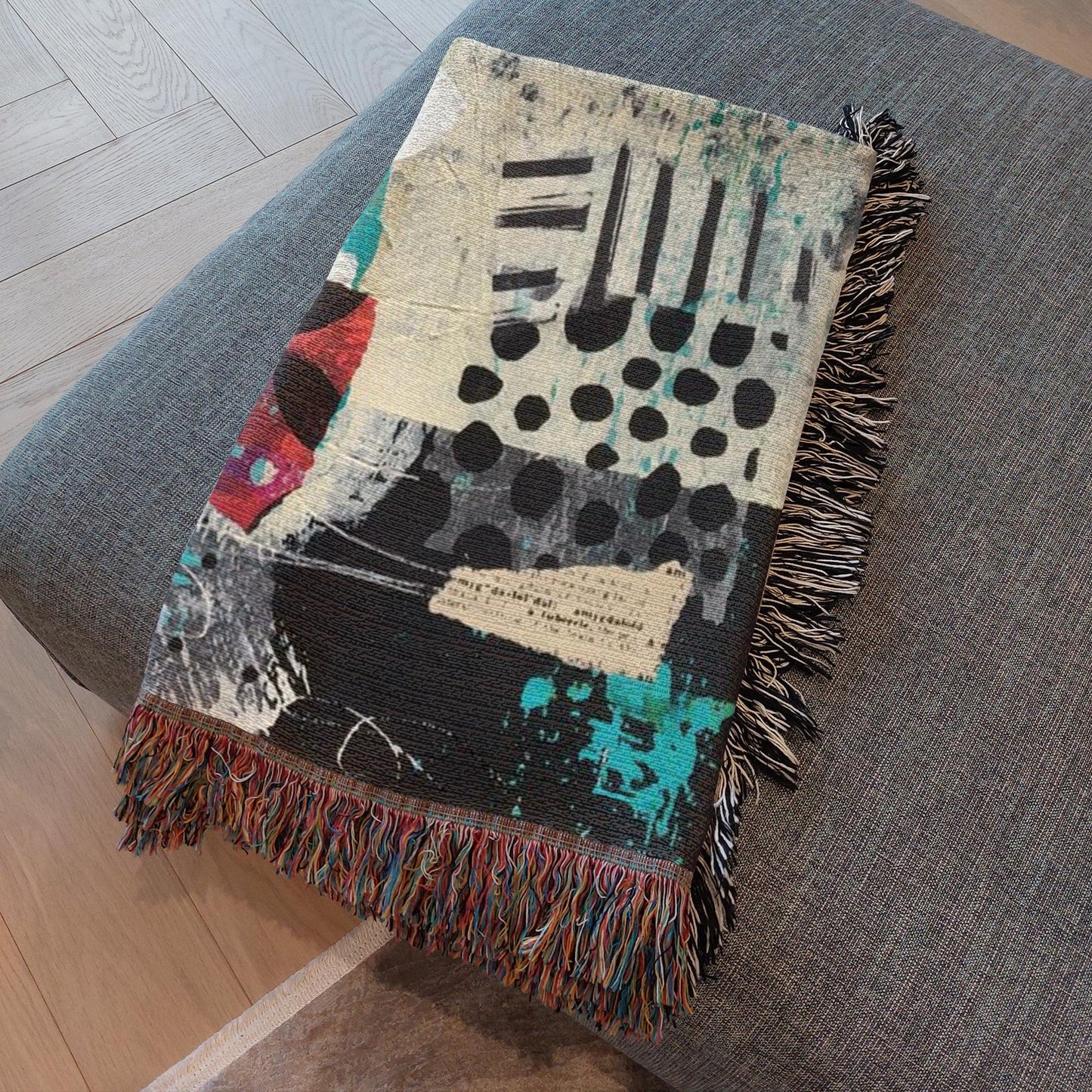 Dear Diary Home Decor Woven Blanket