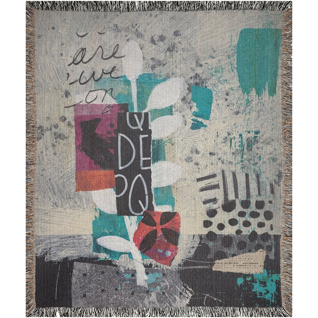 Dear Diary Home Decor Woven Blanket