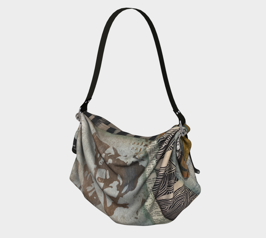 Autumn Field Origami Tote