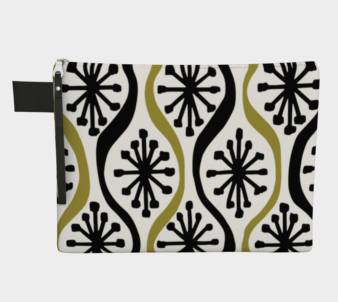 Ogee Stars Geometric - Zipper Carry-all